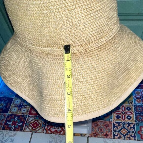 SAN Diego Hat Co floppy straw hat - Picture 5 of 8